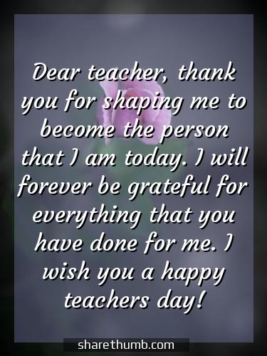 teachers day wishes for preschoolers